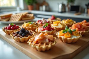 17 Waffel Topping Behälter Ideen