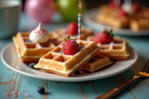 Waffeln Rezepte für Geburtstage